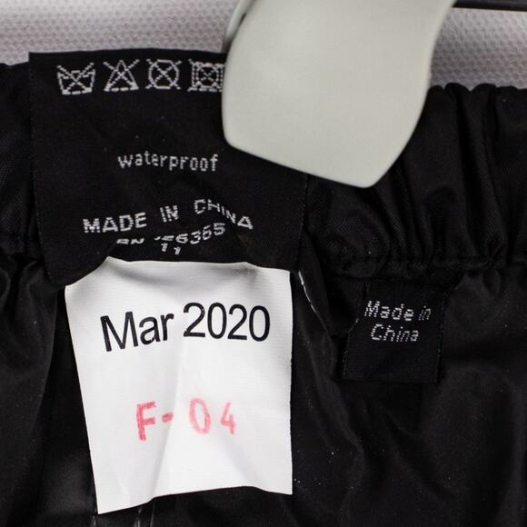 Bilt Men's Motorcycle Overpant's Waterproof 2XL Black Poly BLW 8 Unlined - Picture 7 of 10